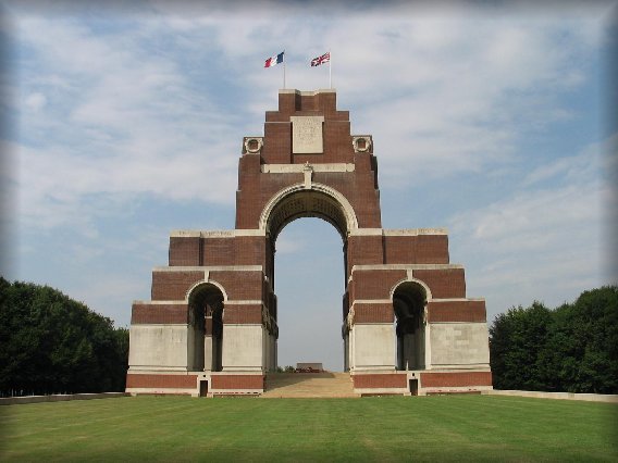 The Memorial to the Missing of the Somme, Thiepval